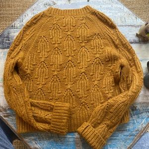 Zara Knit Sweater in Manuka. Size Small. Great Condition.